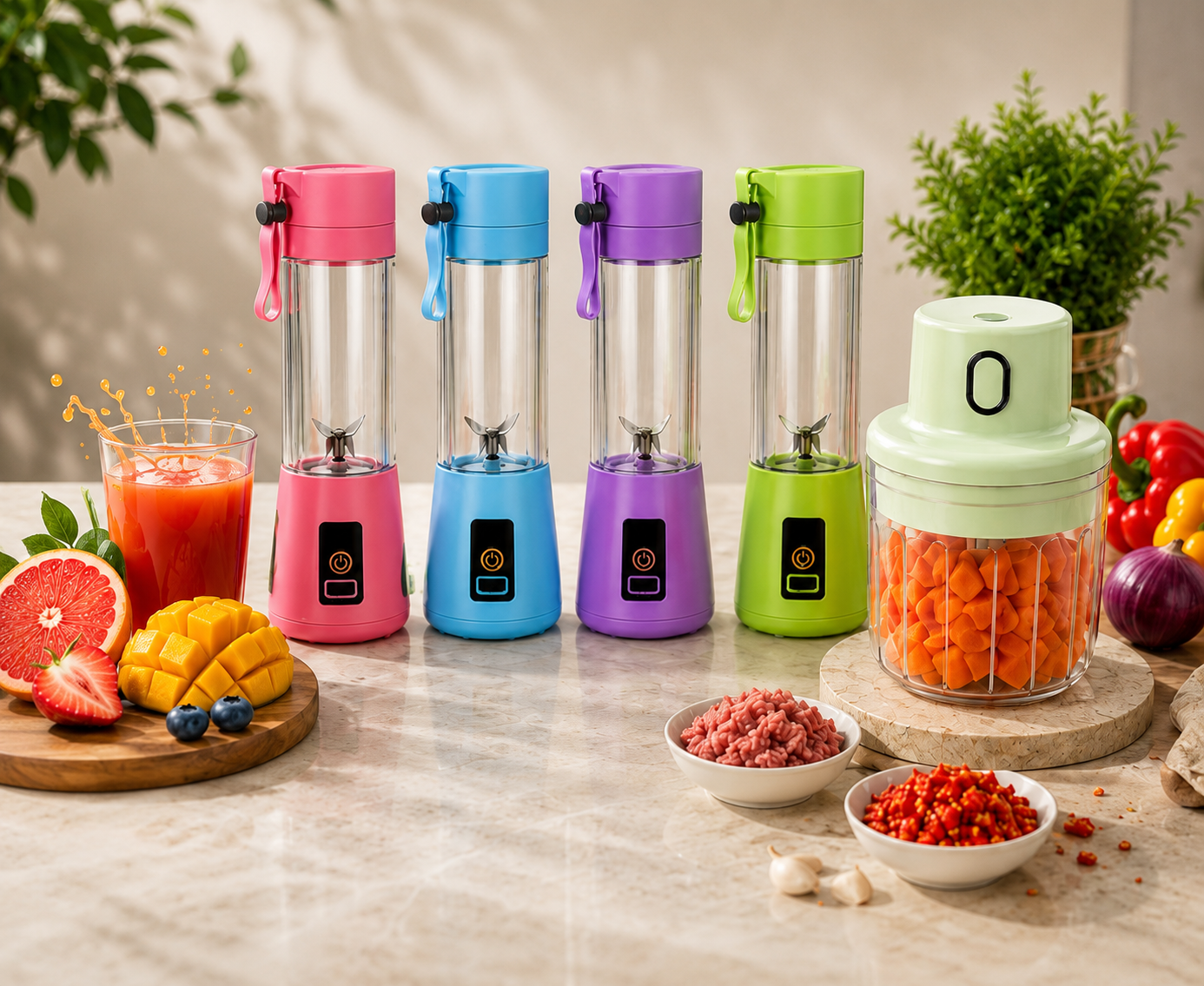 Electric Chopper and Juicer