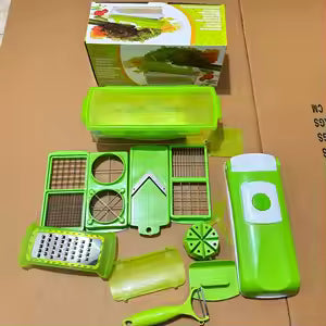 14-in-1 Manual Vegetable Cutter &amp; Kitchen Slicer