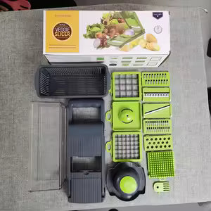 14-in-1 Manual Vegetable Cutter &amp; Kitchen Slicer